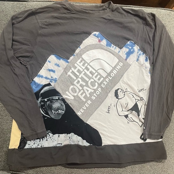 The North Face Graphic Long Sleeve Shirt Size XL - Picture 1 of 5